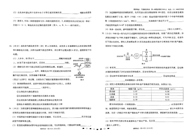 云南师大附中2024届高考适应性月考卷（一）理综_2023年7月_01每日更新_30号_2024届云南省昆明市云南师大附中2023-2024学年高三上学期月考卷（一）