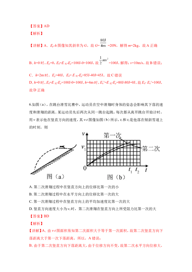 2019重庆高考物理试题和答案_重庆物理24已更