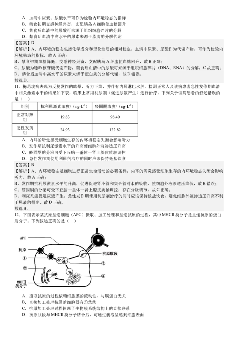 辽宁生物-答案-p_近10年高考真题汇编（必刷）_2024年高考真题_高考真题（截止6.29）_辽宁卷副科（黑龙江、辽宁、吉林）（6科全）
