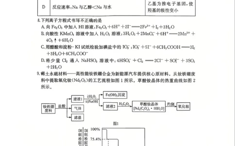 长沙市一中2026届高三月考试卷（五）化学(1)_2026年1月_260109湖南省长沙一中2026届高三月考（五）（全科）_化学试卷-湖南长沙一中2026届高三月考试卷(五)