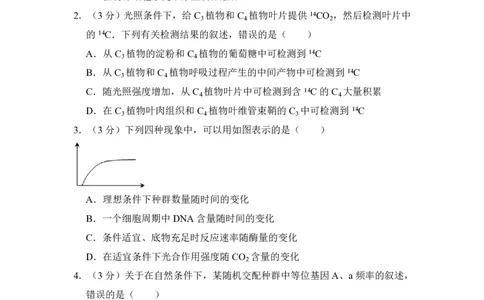 2010年高考生物试卷（全国卷Ⅰ）（空白卷）_生物历年高考真题_新&middot;PDF版2008-2025&middot;高考生物真题_生物（按省份分类）2008-2025_2008-2025&middot;（河南）生物高考真题