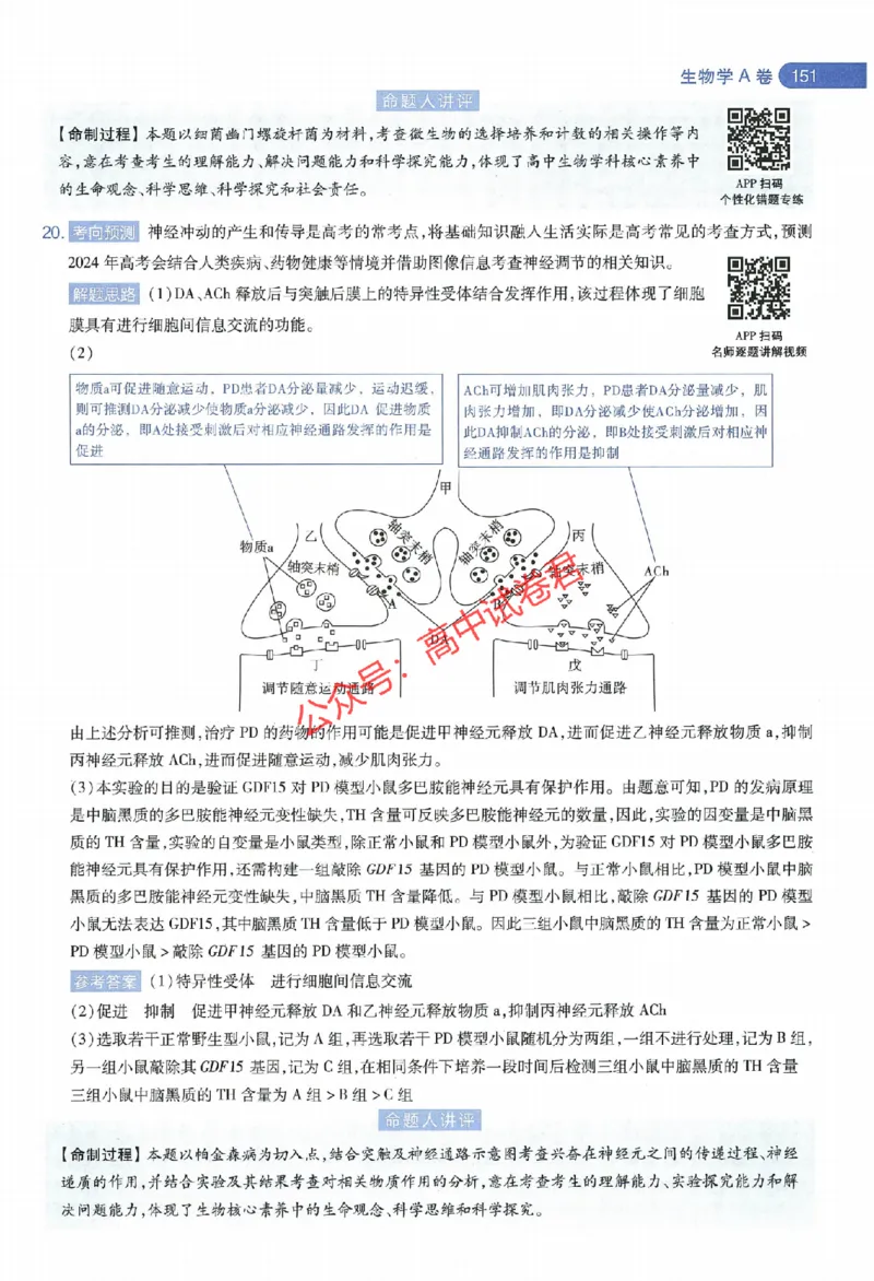 天星教育2024年高考临考预测押题密卷江西专版命题人360度详解全息手册(1)_1_2024高考押题卷_12024天星全系列_@@@天星临考押题密卷汇总重复_2024年tx高考临考押题密卷江西专版