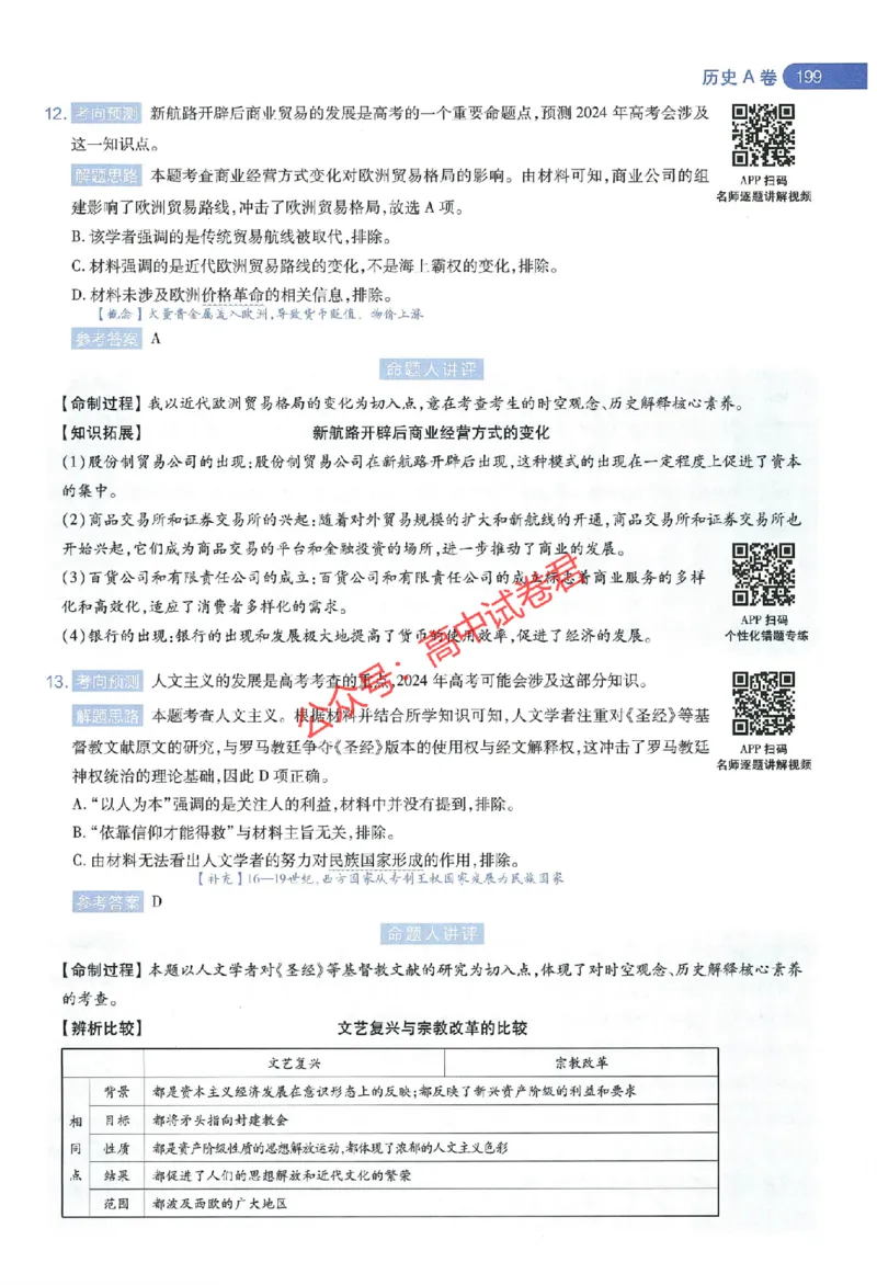 天星教育2024年高考临考预测押题密卷江西专版命题人360度详解全息手册(1)_1_2024高考押题卷_12024天星全系列_@@@天星临考押题密卷汇总重复_2024年tx高考临考押题密卷江西专版