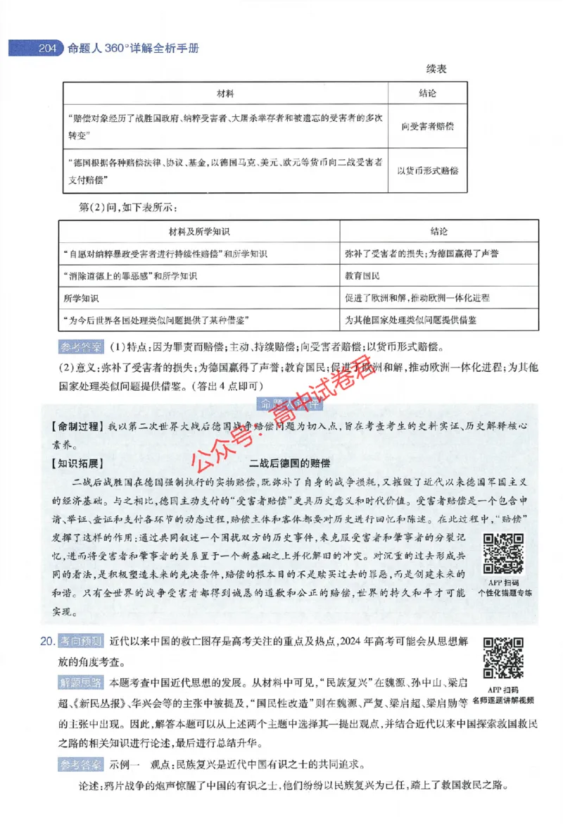 天星教育2024年高考临考预测押题密卷江西专版命题人360度详解全息手册(1)_1_2024高考押题卷_12024天星全系列_@@@天星临考押题密卷汇总重复_2024年tx高考临考押题密卷江西专版