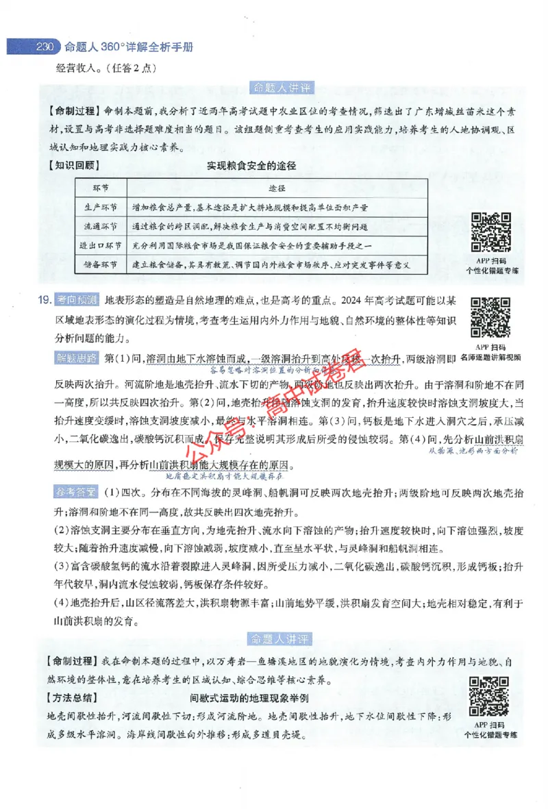 天星教育2024年高考临考预测押题密卷江西专版命题人360度详解全息手册(1)_1_2024高考押题卷_12024天星全系列_@@@天星临考押题密卷汇总重复_2024年tx高考临考押题密卷江西专版