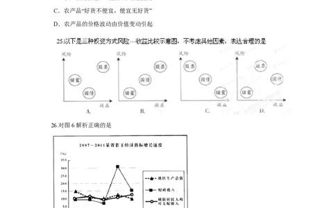 2012年高考政治试卷（广东）（空白卷）_政治历年高考真题_新&middot;PDF版2008-2025&middot;高考政治真题_政治（按试卷类型分类）2008-2025_自主命题卷&middot;政治（2008-2025）