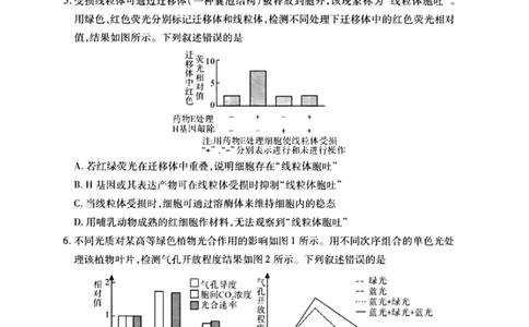2024届武汉市高三九调生物试卷_2023年9月_01每日更新_8号_2024届湖北省武汉市高三九月调研考试_2024届湖北省武汉市高三九月调研考试生物