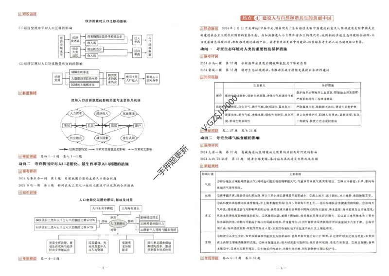 天星教育2024新教材高考最后一卷地理延边教育出版社_2024高考押题卷_12024天星全系列_tx《金k卷&middot;最后一卷》（9科全）_新高考新教材
