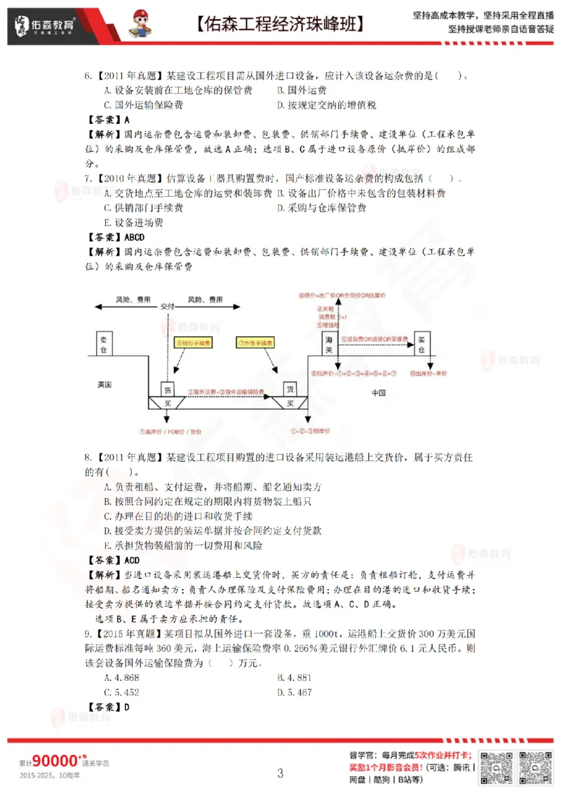 4月10日佑森工程经济珠峰班VIP作业答案_2026年一级建造师_2026年一建经济_2025年一建经济SVIP_02-基础精讲✿高端面授✿深度强化_35-经济《珠峰直播班》叶翼虎YS
