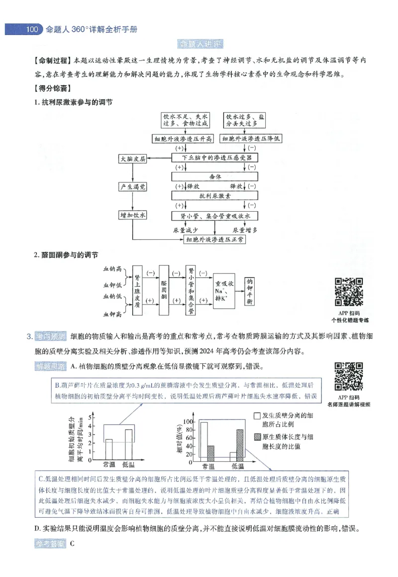 天星教育2024年高考临考预测押题密卷新教材理科卷命题人360度详解全息手册_2024高考押题卷_12024天星全系列_@@@天星临考押题密卷汇总重复