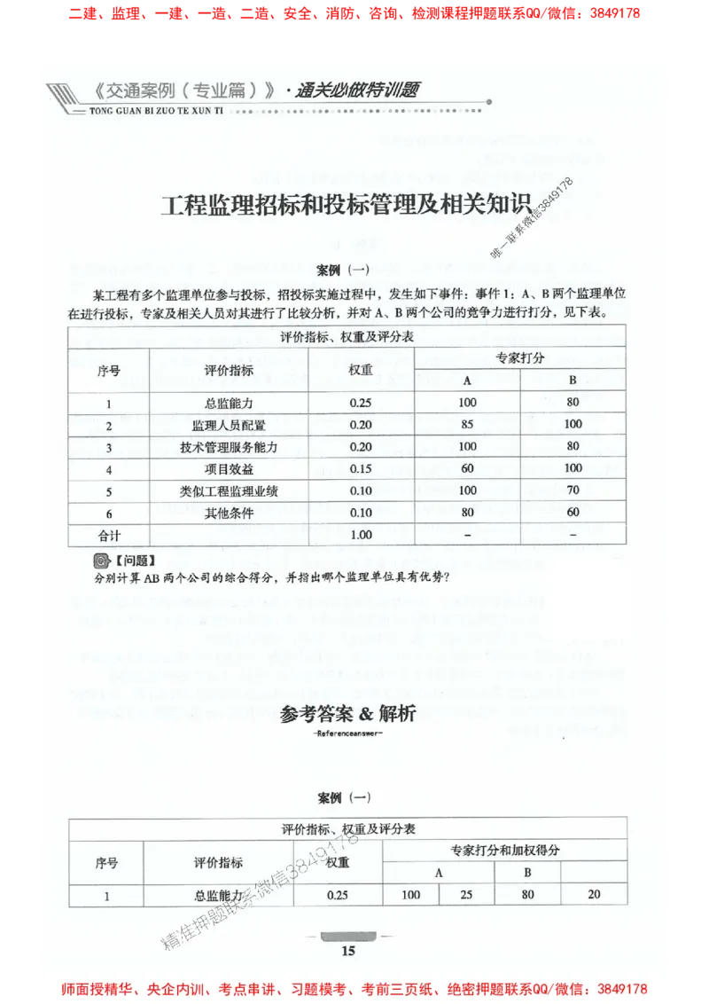 2025年监理交通控制-专业篇-核心母题1000题推荐_监理工程师_2025监理工程师_2025年监理工程师SVIP_2025年监理交通控制SVIP_03-习题精析✿实战特训✿模考通关
