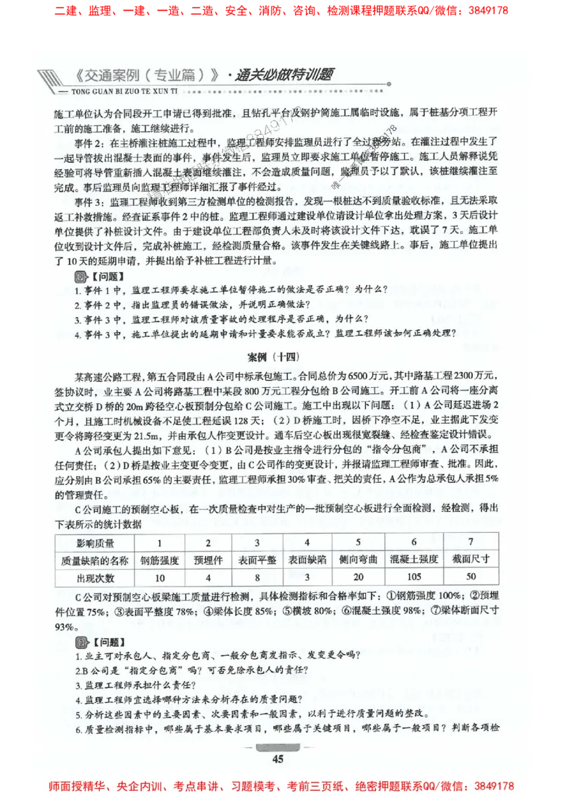 2025年监理交通控制-专业篇-核心母题1000题推荐_监理工程师_2025监理工程师_2025年监理工程师SVIP_2025年监理交通控制SVIP_03-习题精析✿实战特训✿模考通关