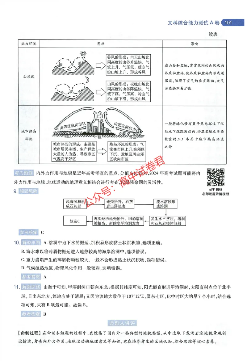 天星教育2024年高考临考预测押题密卷全国版文科卷命题人360度详解全息手册_1_2024高考押题卷_12024天星全系列_@@@天星临考押题密卷汇总重复