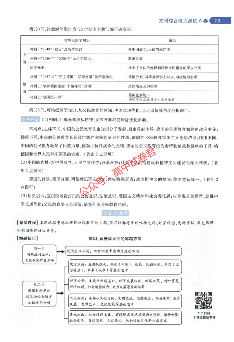 天星教育2024年高考临考预测押题密卷全国版文科卷命题人360度详解全息手册_1_2024高考押题卷_12024天星全系列_@@@天星临考押题密卷汇总重复