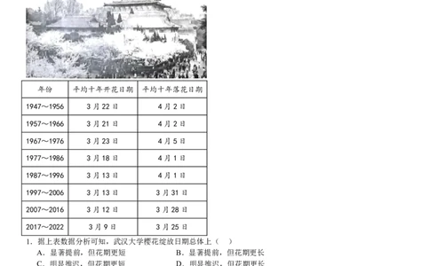 湖北地理-答案-p_近10年高考真题汇编（必刷）_2024年高考真题_高考真题（截止6.29）_湖北卷副科（6科全）