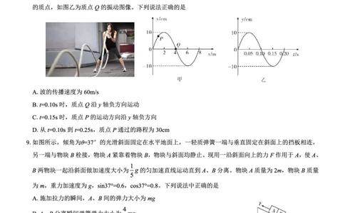 广东省名校教研联盟2023-2024学年高三下学期5月押题考试物理PDF版含解析(1)_2024年6月(1)_026月合集_2024名校教研联盟高三下学期5月押题考试(新高考卷)