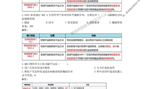 4.16选择刷题-答案_2026年一级建造师_2026年一建通信_2025年一建通信SVIP_02-基础精讲✿高端面授✿深度强化_11-通信《直播精讲班》牛飞SMR推荐_2025每周刷题