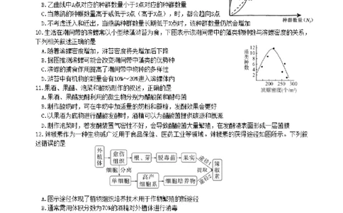 2024届高三夏令营学习能力测试生物试题_2023年8月_01每日更新_18号_2024届江苏省华罗庚中学高三上学期暑期夏令营学习能力测试