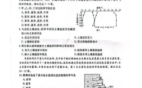 湖北省随州市2026届高三上学期1月期末质量检测地理试卷（含答案）(1)_2026年1月_260112湖北省随州市2025-2026学年高三上学期1月期末质量检测