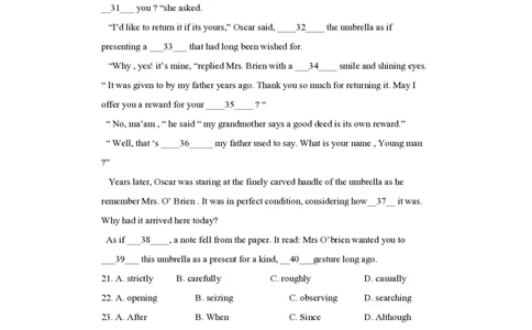 2012年高考英语试卷（浙江）（解析卷）_英语历年高考真题_新&middot;PDF版2008-2025&middot;高考英语真题_英语（按试卷类型分类）2008-2025_自主命题卷&middot;英语（2008-2025）_浙江自主命题&middot;英语（2008-2025）