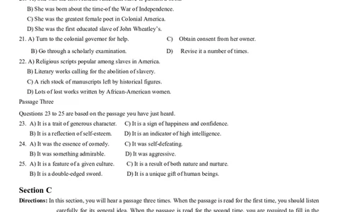 2013年12月六级考试真题（一）_英语四六级整合_英语四六级真题版本二此版为主此文件夹会持续更新_六级真题_1.六级真题+答案解析+听力音频_2013年12月CET6_01、真题PDF版（推荐打印）❤