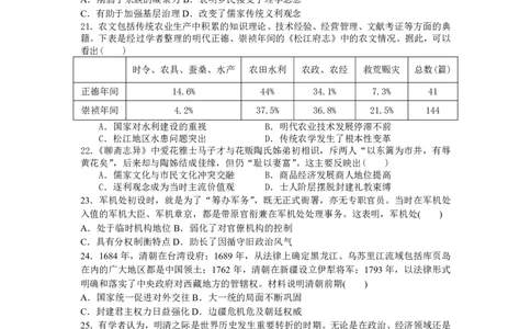 山西省运城市景胜中学2023-2024学年高三7月月考历史_2023年8月_01每日更新_9号_2024届山西省运城市景胜中学高三上学期7月月考试题_山西省运城市景胜中学2024届高三上学期7月月考试题历史