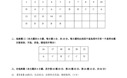 备战2024年高考历史模拟卷04（浙江专用）（参考答案）_2024高考押题卷_92024赢在高考全系列_（通用版）2024《赢在高考&middot;黄金预测卷》（九科全）各八套