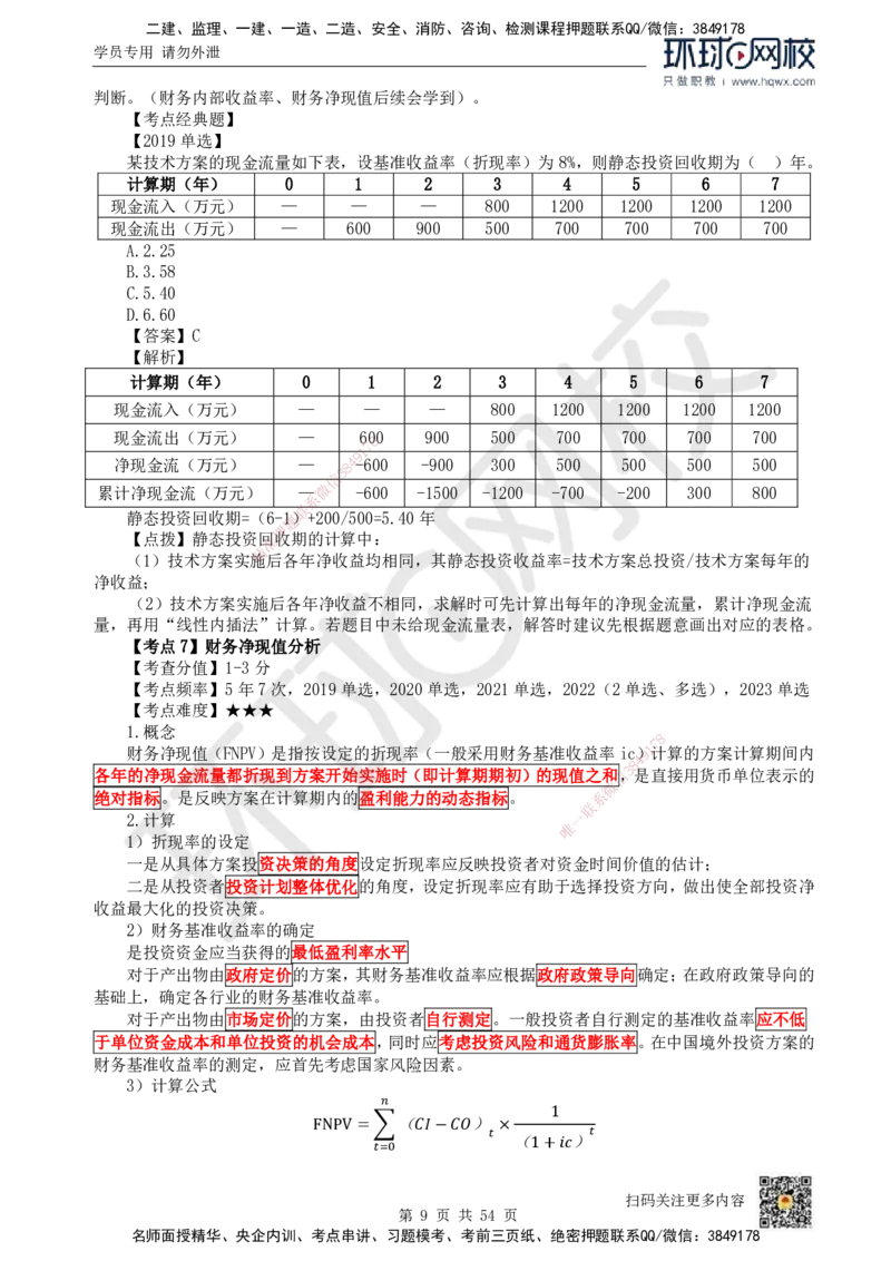 HQ-经济-精选考点_2026年一级建造师_2026年一建经济_2025年一建经济SVIP_01-精华文档✿电子教材✿历年真题_30-经济《精选考点》HQ
