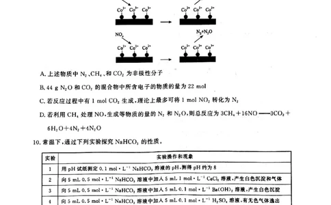化学(1)_2023年10月_0210月合集_2024届河南省青桐鸣大联考高三上学期10月模拟预测_河南省青桐鸣大联考2024届高三上学期10月模拟预测化学