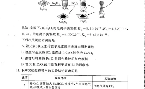 高三化学试卷（湘豫联考）_2025年5月_250527湘豫名校联考2024-2025学年高三下学期第四次模拟考试（全科）_湘豫名校联考2024-2025学年高三下学期第四次模拟考试化学试题