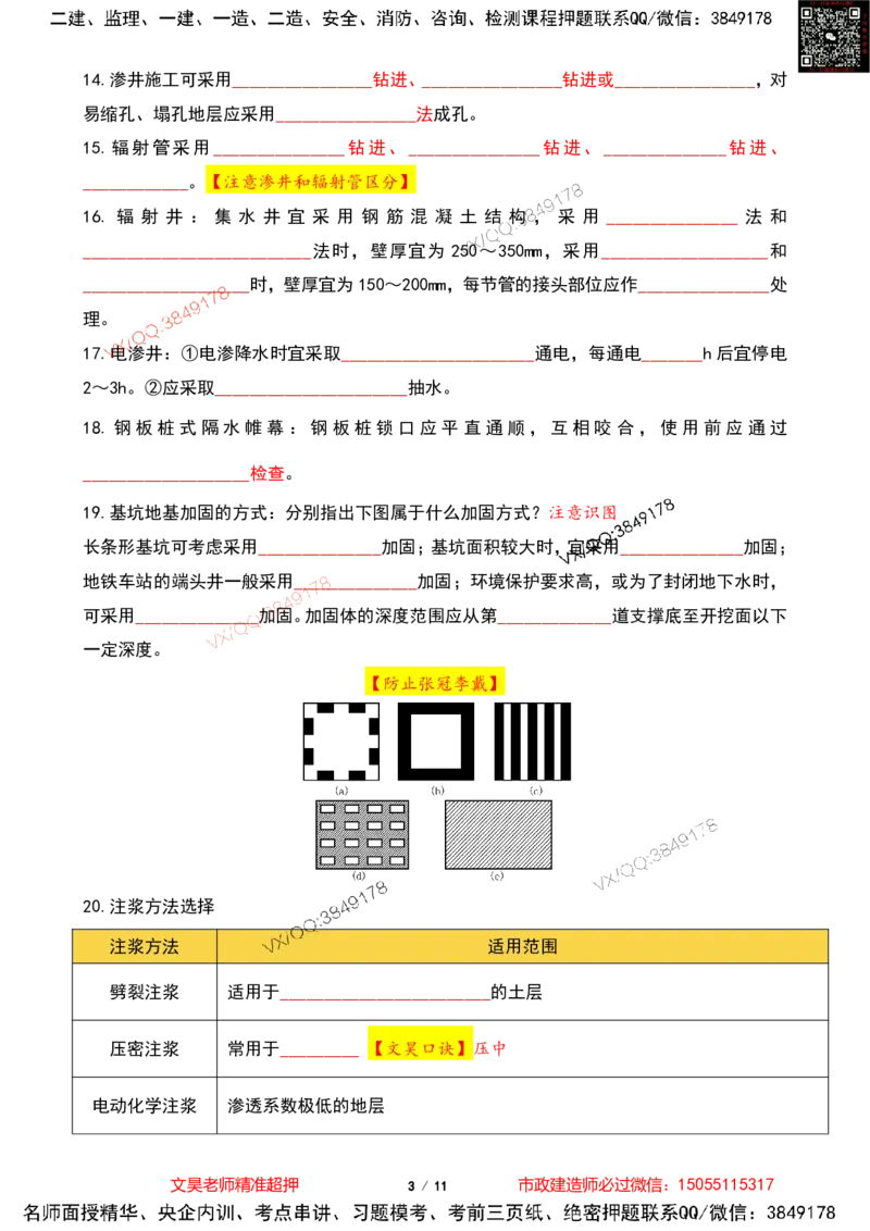 Removed_2025一建市政葵花宝典-隧道空白版_2026年一级建造师_2026年一建市政_2025年一建市政SVIP_04-冲刺串讲✿考点强化✿小灶集训_16-市政《葵花宝典班》文昊XJ_葵花宝典