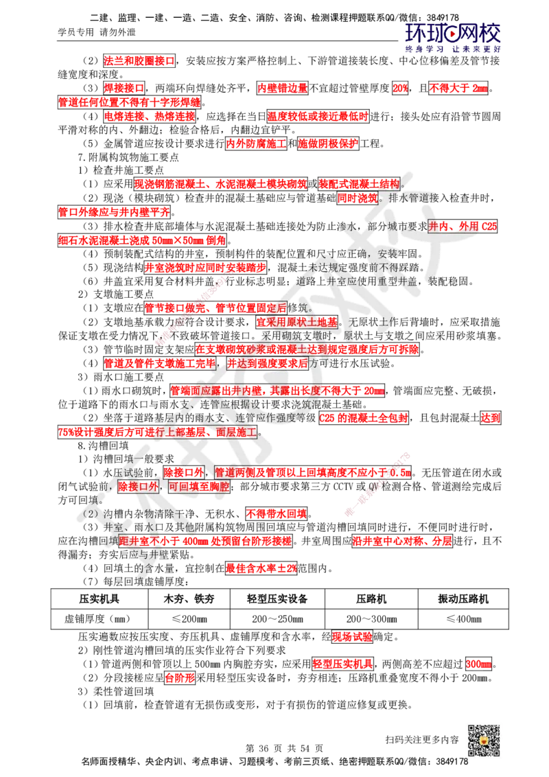 HQ-市政-考点速记手册_2026年一级建造师_2026年一建市政_2025年一建市政SVIP_01-精华文档✿电子教材✿历年真题_75-市政《速记手册+知识点+考点清单+闪记宝典+总结资料》HQ