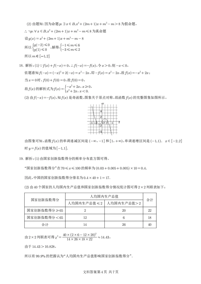 射洪中学高2021级高三上期入学考试（文科）参考答案_2023年9月_01每日更新_8号_2024届四川省射洪中学高三上学期开学考试_四川省射洪中学2024届高三上学期开学考试文科数学