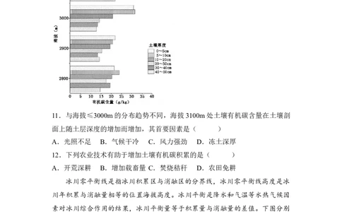 湖南省名校联考2024-2025学年高三上学期10月联考地理试题（含答案）_11月_241103湖南省名校联考2024-2025学年高三上学期10月月考