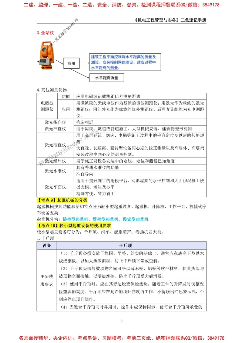 2026年二级建造师《机电工程管理与实务》三色速记手册--_2026二建全科_2026二级建造师（持续更新）看这里_2026二建机电SVIP_01-精华文档✿电子教材✿历年真题