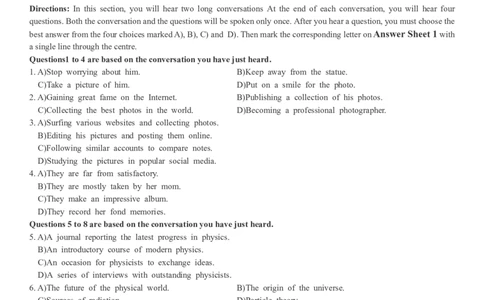 2018年12月6级真题第二套_英语四六级整合_英语四六级真题版本二此版为主此文件夹会持续更新_六级真题_1.六级真题+答案解析+听力音频_2014年-2022年真题解析音频_2018年12月CET6