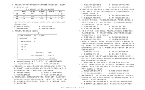 2024届高三第二次月考文综试卷_2023年9月_01每日更新_29号_2024届宁夏回族自治区银川一中高三上学期第二次月考_宁夏回族自治区银川一中2024届高三上学期第二次月考文综