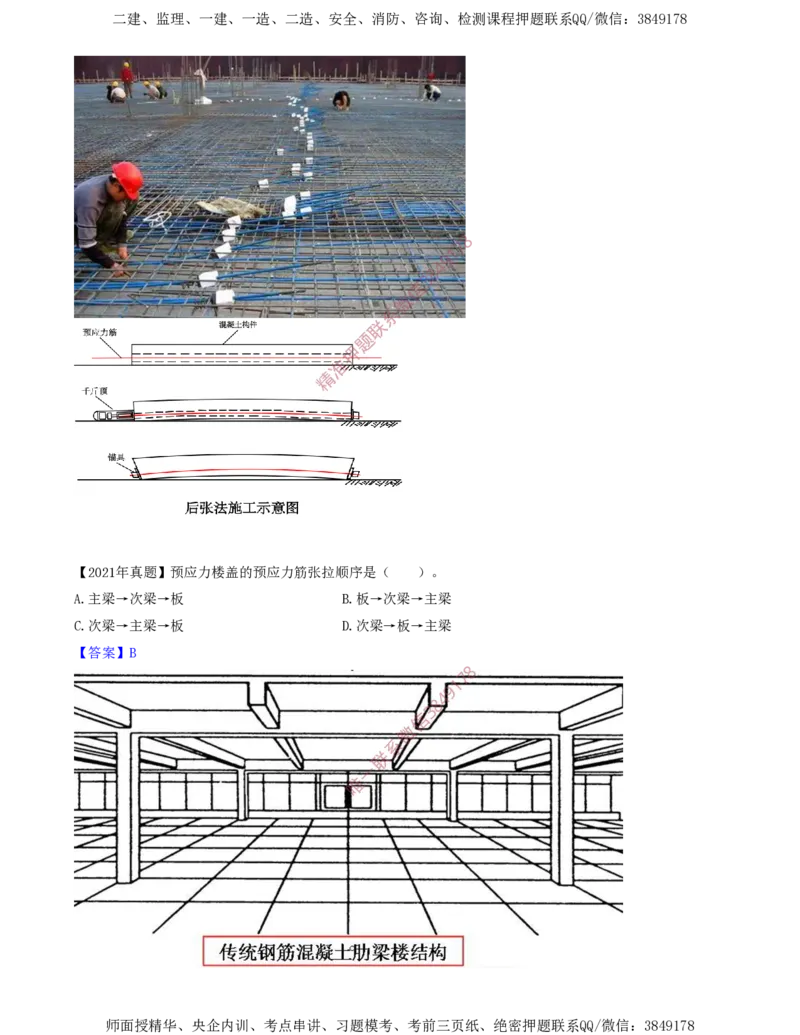22.44-第1篇-第3章-3.4.1-混凝土结构工程施工（七）_2026年一级建造师_2026年一建建筑_2025年一建建筑SVIP_02-基础精讲✿高端面授✿深度强化_22-建筑《教材精讲班》金月SMR推荐