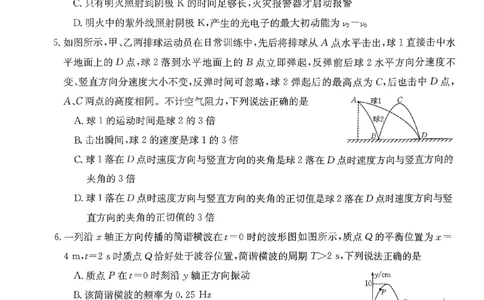 扫描件_河南省高三名校联考入学摸底考试物理_2023年8月_01每日更新_13号_2024届河南省高三上学期8月入学摸底联考（金太阳24-10C)