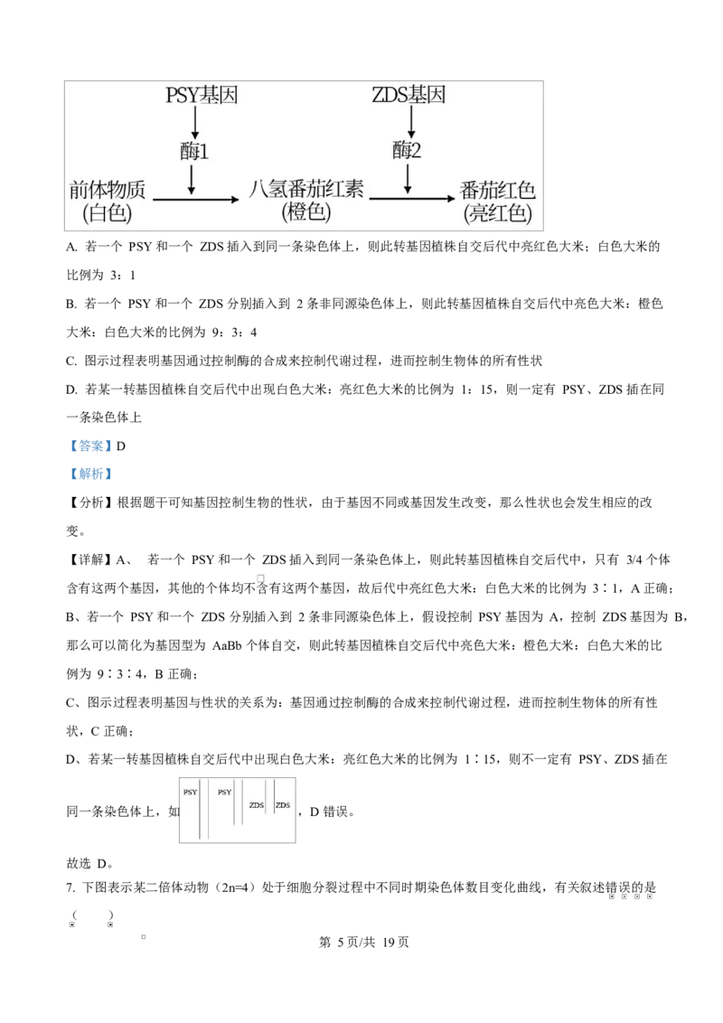 贵州省贵阳市第一中学2026届高三上学期9月开学考试+生物答案_2025年9月_250909贵州省贵阳市第一中学2026届高三上学期9月开学考试（全科）
