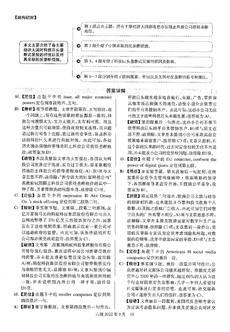 2022.09英语六级解析全3套_英语四六级整合_英语四六级真题版本二此版为主此文件夹会持续更新_六级真题_1.六级真题+答案解析+听力音频_2014年-2022年真题解析音频_2022年09月CET6