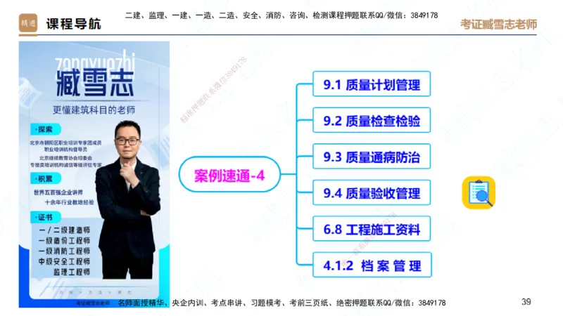 25一建-案例速通-建筑5-自测版-臧雪志_2026年一级建造师_2026年一建建筑_2025年一建建筑SVIP_04-冲刺串讲✿考点强化✿小灶集训_06-建筑《案例速通直播》臧雪志HX_讲义