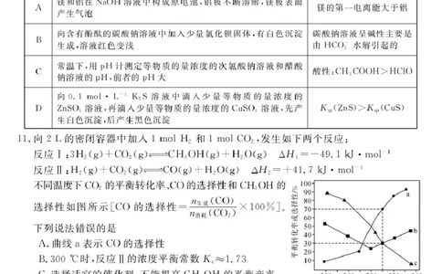 2026届华师联盟高三上学期1月质检化学试题(1)_2026年1月_260117安徽省华师联盟2025-2026学年高三上学期1月质量检测（全科）