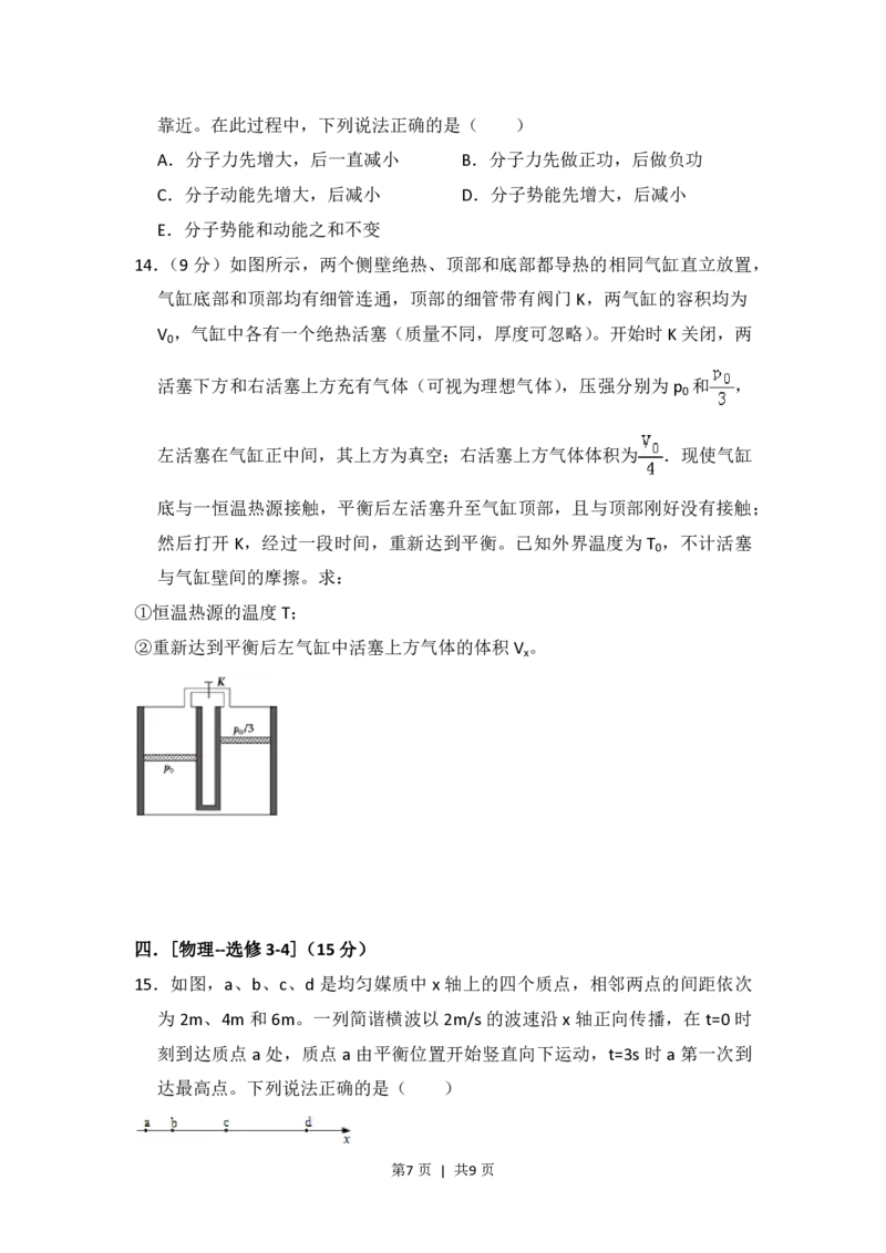 2013年高考物理试卷（新课标Ⅰ）（空白卷）_物理历年高考真题_新&middot;PDF版2008-2025&middot;高考物理真题_物理（按试卷类型分类）2008-2025_全国卷&middot;物理（2008-2024）
