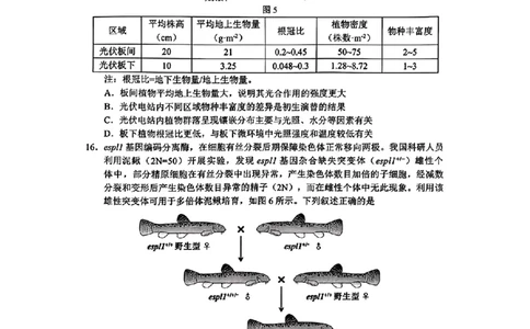 广东省佛山市普通高中2026届高三上学期教学质量检测(一)生物试卷+答案(1)_2026年1月_260129广东省佛山市普通高中2026届高三上学期教学质量检测（一）（全科）