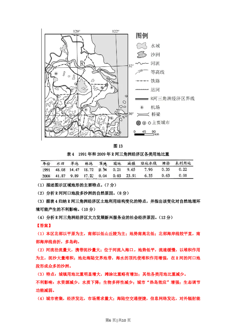 2012年高考地理试卷（福建）（解析卷）_地理历年高考真题_新&middot;PDF版2008-2025&middot;高考地理真题_地理（按省份分类）2008-2025_2012-2024&middot;（福建）地理高考真题