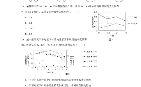 2013年高考生物试卷（上海）（空白卷）_生物历年高考真题_新&middot;PDF版2008-2025&middot;高考生物真题_生物（按省份分类）2008-2025_2008-2022&middot;（上海）生物高考真题
