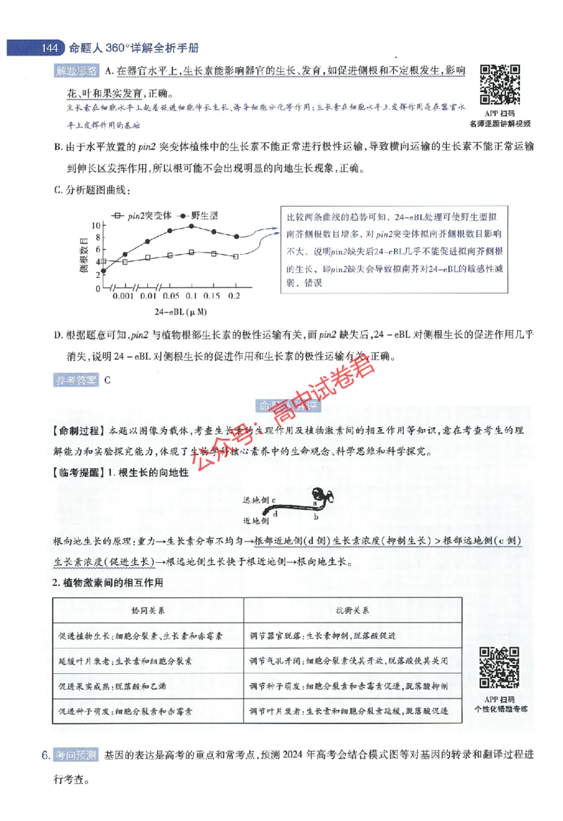 天星教育2024年高考临考预测押题密卷江苏专版命题人360度详解全息手册_1_2024高考押题卷_12024天星全系列_@@@天星临考押题密卷汇总重复_2024年tx高考临考押题密卷江苏专版