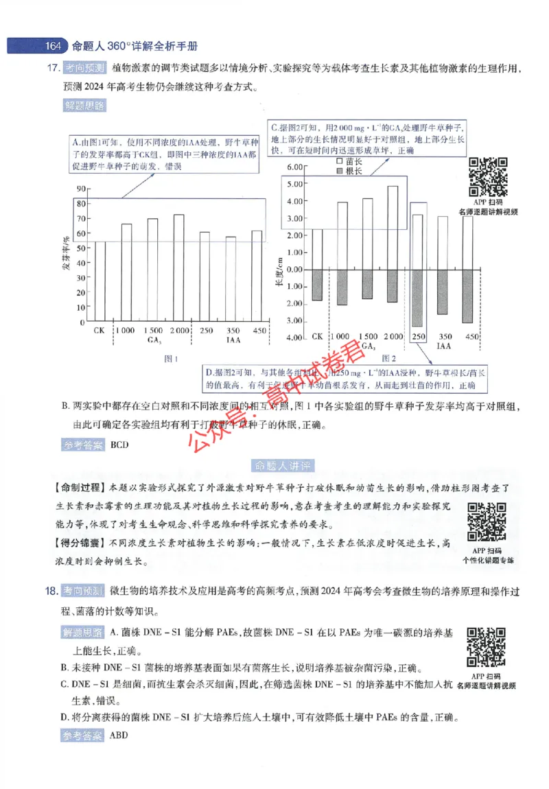 天星教育2024年高考临考预测押题密卷江苏专版命题人360度详解全息手册_1_2024高考押题卷_12024天星全系列_@@@天星临考押题密卷汇总重复_2024年tx高考临考押题密卷江苏专版