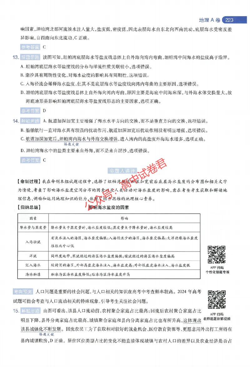 天星教育2024年高考临考预测押题密卷江苏专版命题人360度详解全息手册_1_2024高考押题卷_12024天星全系列_@@@天星临考押题密卷汇总重复_2024年tx高考临考押题密卷江苏专版